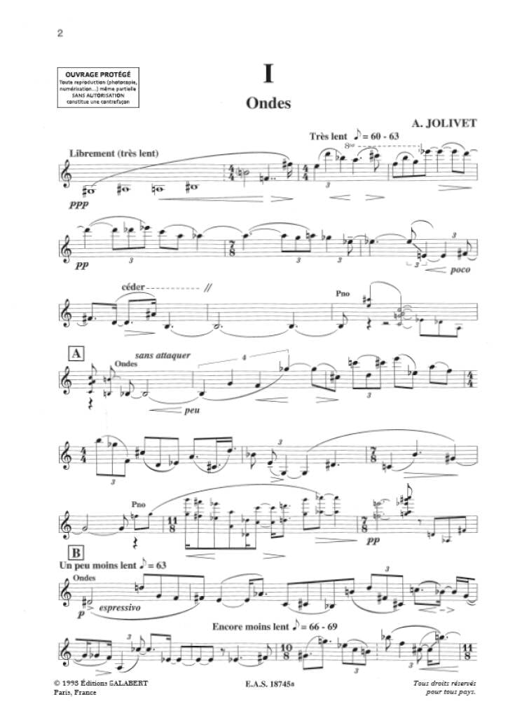 3 Poemes Ondes Martenot-Piano